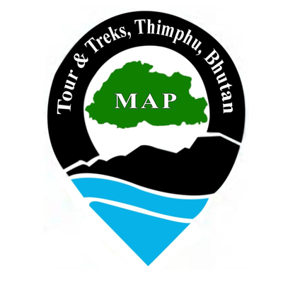 Map Bhutan Tours logo